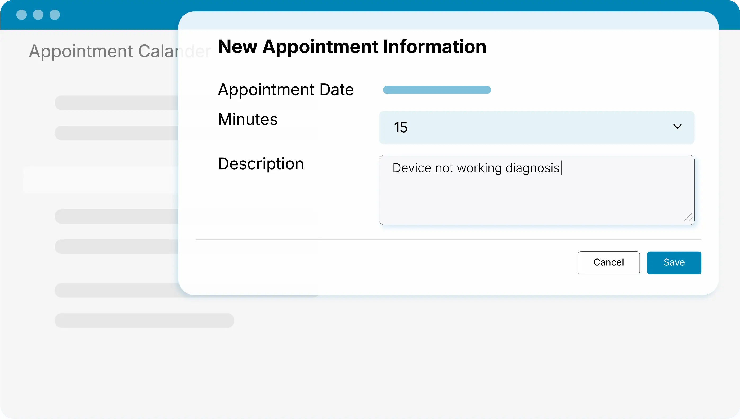 Allow customers to schedule appointments online with our integrated appointment calendar.